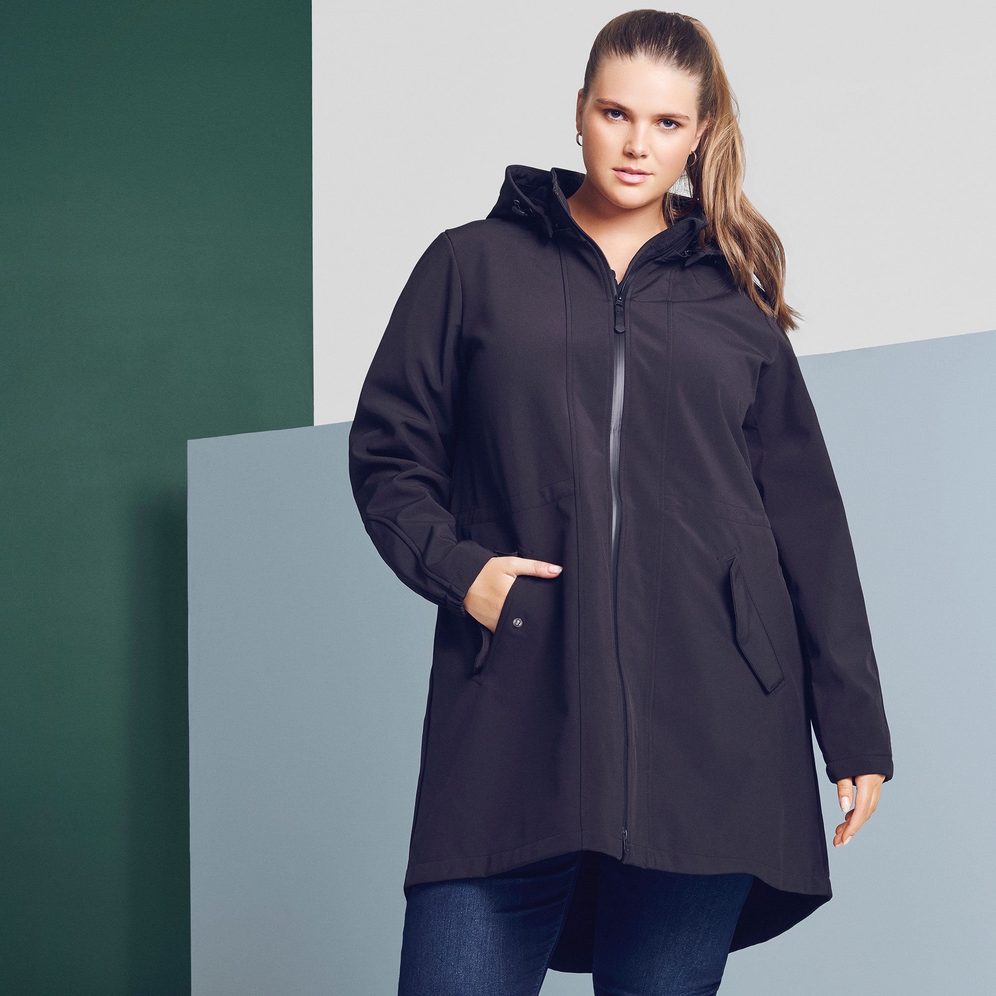 Jakke - Softshell fra Zizzi