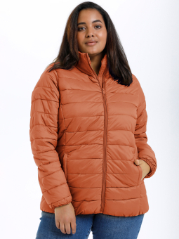 Kaffe Curve LORANA - Oransje jakke