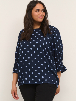 Kaffe Curve KCsirina - Bluse Med Prikker