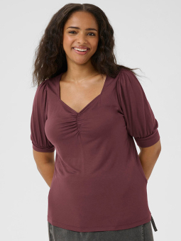 KCSISSY - Plus Size Bluse fra Kaffe Curve