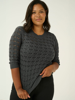 KCHELENA - Plus Size Genser fra Kaffe Curve
