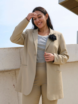 Plus Size Blazer fra Kaffe Curve