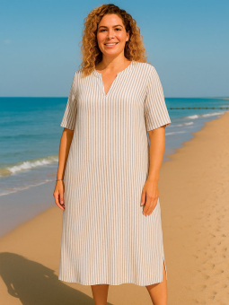 KCMILLE - Plus Size Kjole fra Kaffe Curve