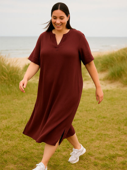 KCMILLE - Plus Size Kjole fra Kaffe Curve