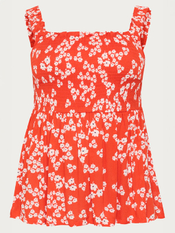 KCAMI - Plus Size Topp fra Kaffe Curve