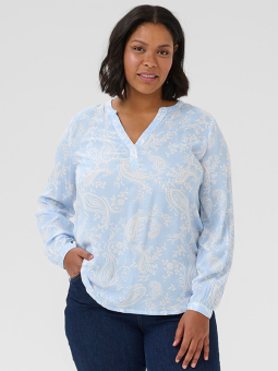 KCBELLA - Plus Size Bluse fra Kaffe Curve