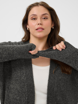 KCRINYE - Plus Size Cardigan fra Kaffe Curve