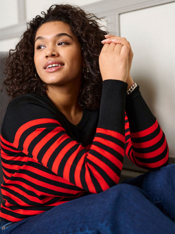 KCLIZZY - Plus Size Genser fra Kaffe Curve