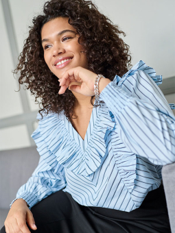 KCJERRIA - Plus Size Bluse fra Kaffe Curve