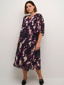 KCNOUR - Plus Size Kjole fra Kaffe Curve