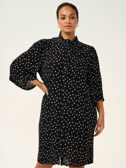 KCVILNA - Plus Size Kjole fra Kaffe Curve