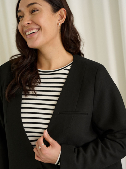 KCMIALA - Plus Size Blazer fra Kaffe Curve