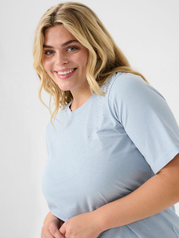 KCMERISA - Plus Size T-shirt fra Kaffe Curve