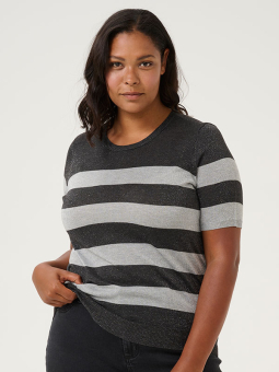 KCANKIA - Plus Size Bluse fra Kaffe Curve