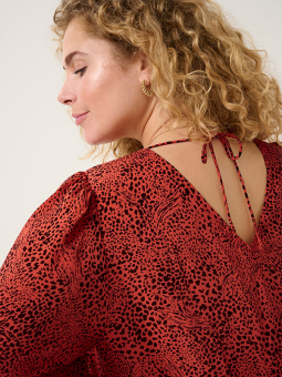 KCALIANA - Plus Size Kjole fra Kaffe Curve