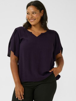 KCMINNA - Plus Size Bluse fra Kaffe Curve
