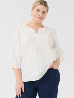 KCLILJE - Plus Size Bluse fra Kaffe Curve