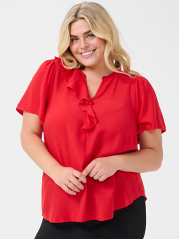 KCTERA - Plus Size Bluse fra Kaffe Curve