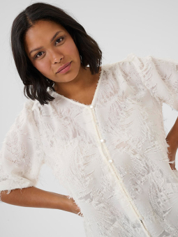 KCPARINA - Plus Size Bluse fra Kaffe Curve