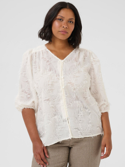 KCPARINA - Plus Size Bluse fra Kaffe Curve