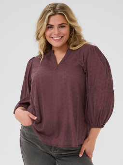 KCMAIA - Plus Size Bluse fra Kaffe Curve
