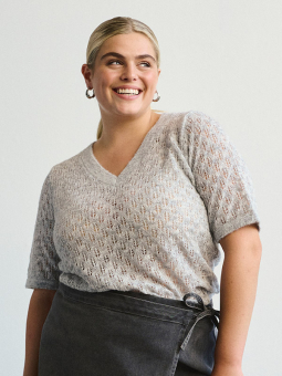 KCLOURA - Plus Size Genser fra Kaffe Curve