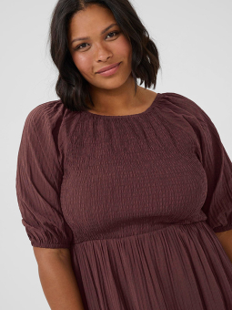 KCLISANA - Plus Size Kjole fra Kaffe Curve