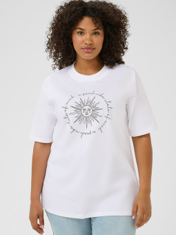 KCFREY - Plus Size T-shirt fra Kaffe Curve