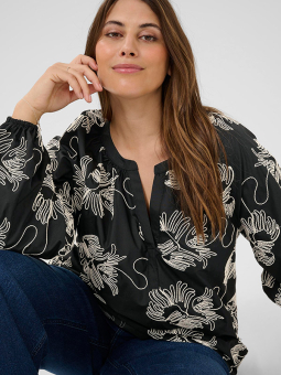 KCKIMMIE - Plus Size Bluse fra Kaffe Curve