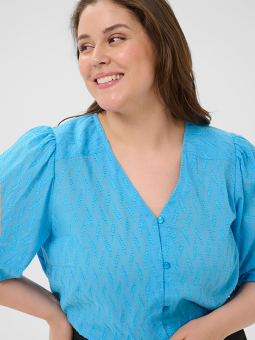 KCGABBY - Plus Size Bluse fra Kaffe Curve