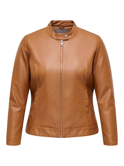 CARROBBER - Plus Size Jakke fra Only Carmakoma