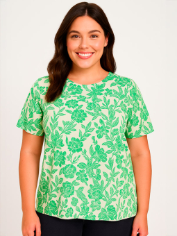 CARMARRAKESH - Plus Size Bluse fra Only Carmakoma