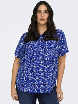 CARVICA - Plus Size Bluse fra Only Carmakoma
