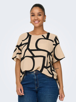 CARVICA - Plus Size T-shirt fra Only Carmakoma