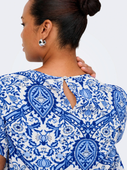 CARVICA - Plus Size Bluse fra Only Carmakoma