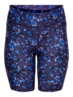Only Play Curvy Trenings Shorts Med Print