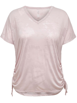 Only Play Curvy Onpberte - lilla treningsbluse