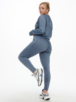 Only Play Curvy ONP ELANA - Blågrå trenings leggings