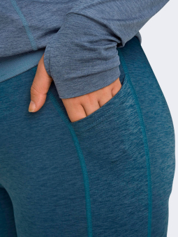Only Play Curvy ONP ELANA - Blågrå trenings leggings