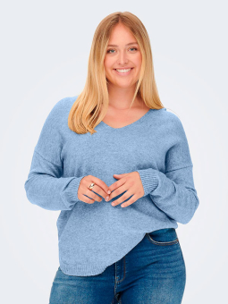 CARMARGARETA - Plus Size Genser fra Only Carmakoma