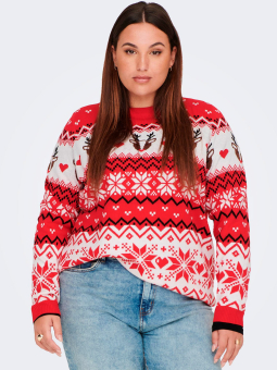 Plus Size Bluse fra Only Carmakoma
