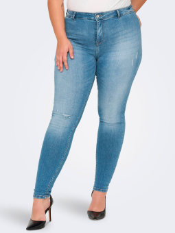 Only Carmakoma HUBA - Lyseblå jeans 