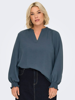 CARMETTA - Plus Size Bluse fra Only Carmakoma