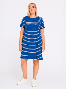 CARMAY - Plus Size Kjole fra Only Carmakoma
