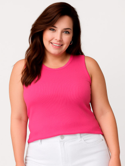 CARKENYA - Plus Size Topp fra Only Carmakoma