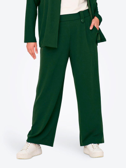 Only Carmakoma SANNA - Grønne dressbukser