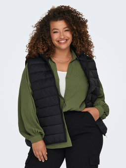 TAHOE HOOD - Plus Size Vest fra Only Carmakoma