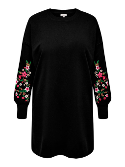 Only Carmakoma 15310110-BlackFLOWEPRINTONSLEEVES