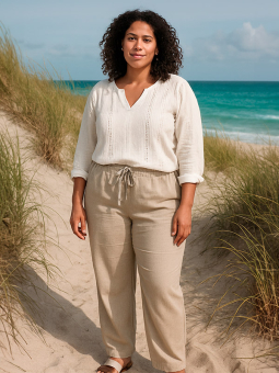 CARCARO - Plus Size Bukser fra Only Carmakoma