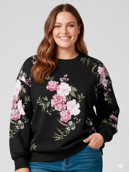 CARWANTED - Plus Size Bluse fra Only Carmakoma